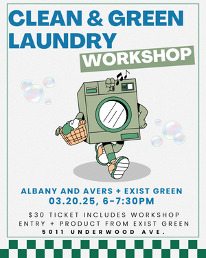 Clean and Green Laundry Workshop: Sustainable Laundry Practices with Exist Green in Omaha