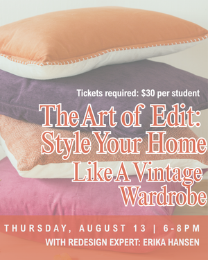 Summer Camp: Style Your Home  Like A Vintage Wardrobe - Albany and Avers