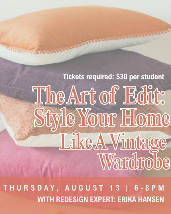 Summer Camp: Style Your Home  Like A Vintage Wardrobe - Albany and Avers