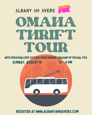Omaha Thrift Tour: Summer 2026 - Albany and Avers