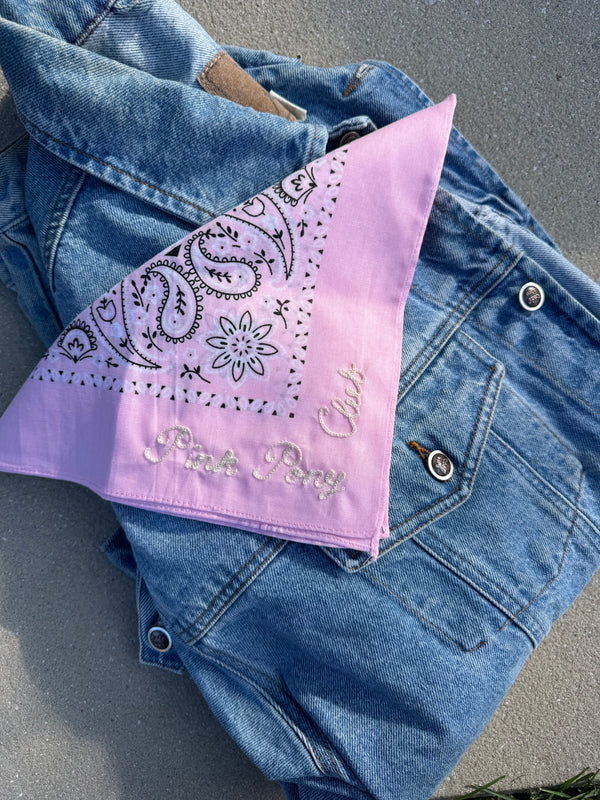 Chappell Roan Hand Embroidered Bandanas