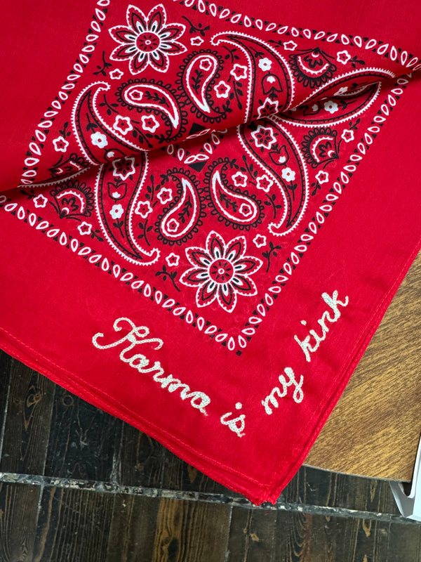 Chappell Roan Hand Embroidered Bandanas