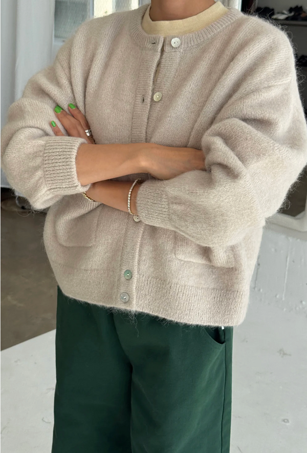 Amélie Alpaca Cardigan