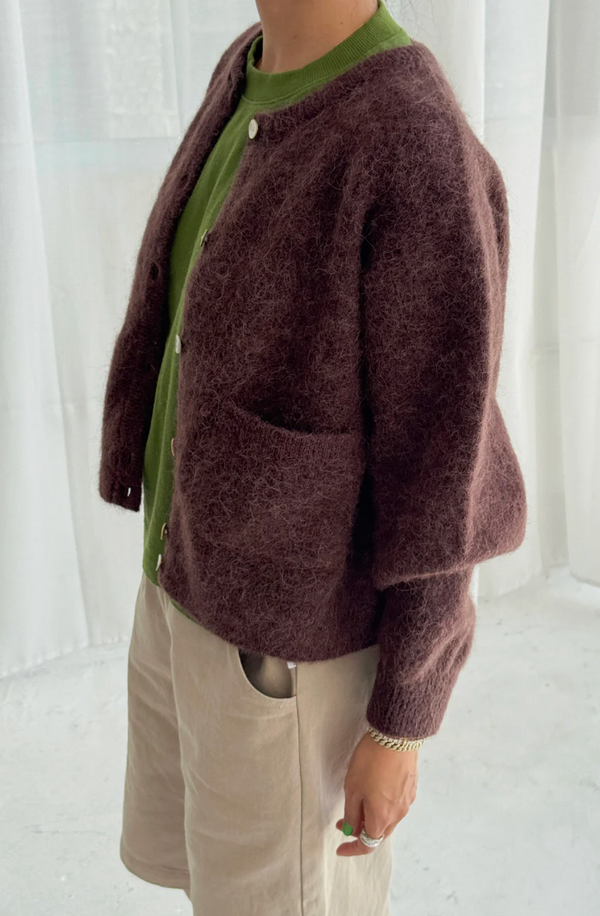 Amélie Alpaca Cardigan
